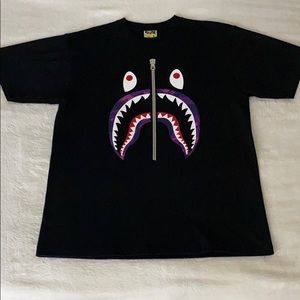 BAPE Shark Camo (Purple) Tee